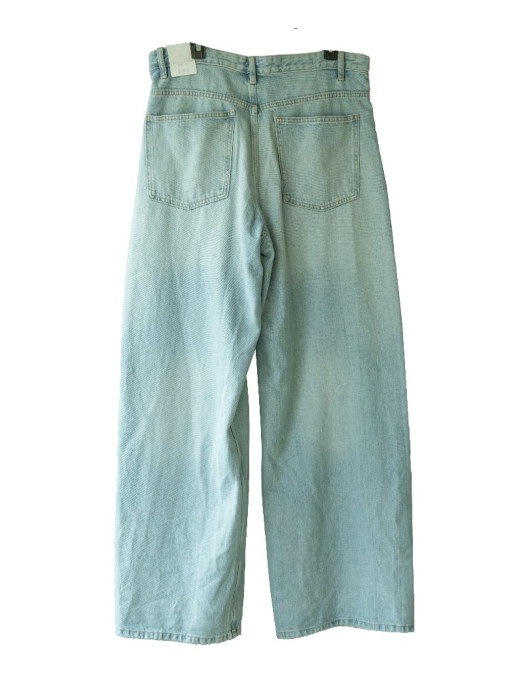 Zara Cross Over Waist Jeans High Waist TRF Wide Leg Slouchy Indie Streetwear - Picture 3 of 13